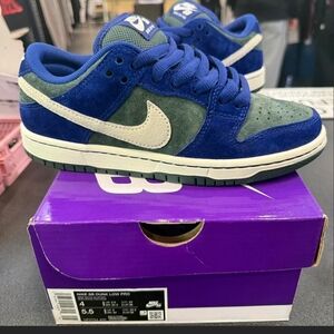 Nike Dunk Low Royal Blue and Green